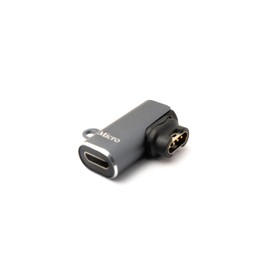 System-S USB 2.0 Adapter Micro B Female to Male for Garmin Smartwatch Angle