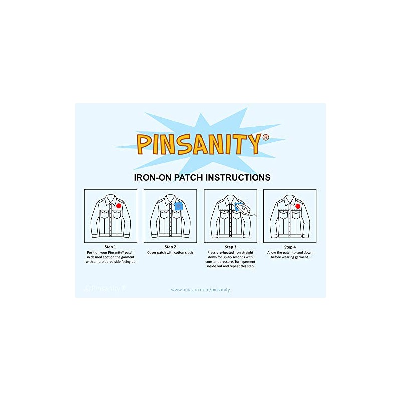 Pinsanity Vincent Van Gogh - Parche termoadhesivo de calavera de