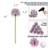 Blooming Paradise 10Pcs Artificial Fake Flower Plants Silk Chrysanthemum Ball