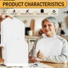 Zhulerzil Disposable Bibs 200 Pack, Adult Bibs for Women Men