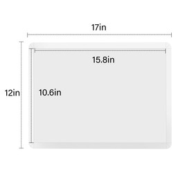 ZVP Disposable Cutting Boards 60 Count, Collapsible Cutting Board Sheet with Built-in Crease, Flexible Plastic Cutting Mat for Kitchen and Commercial Use, 17 x 12 In White