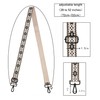 Black Hardware Purse Strap Adjustable Replacement Belts Wide Bag Straps