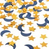 Lasting Surprise Navy-Blue Moon Gold Star Confetti - 300pcs Glitter