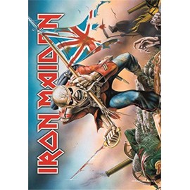 Heart Rock Iron Maiden – Trooper Flag