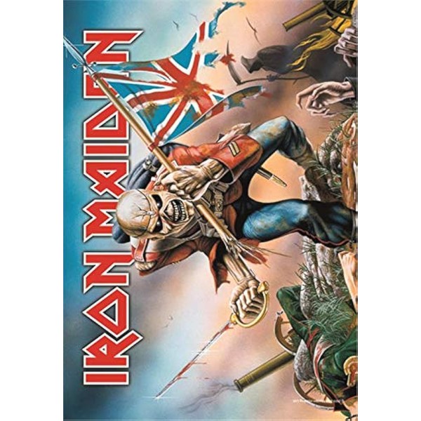 Heart Rock Iron Maiden – Trooper Flag