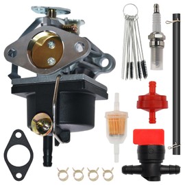 640353 Carburetor for Tecumseh OH318EA OH318XA OHM100 OHM90-222309C 4 Cycle Horizontal Engine 640285 640289 640328 640329 Carb with Spark Plug