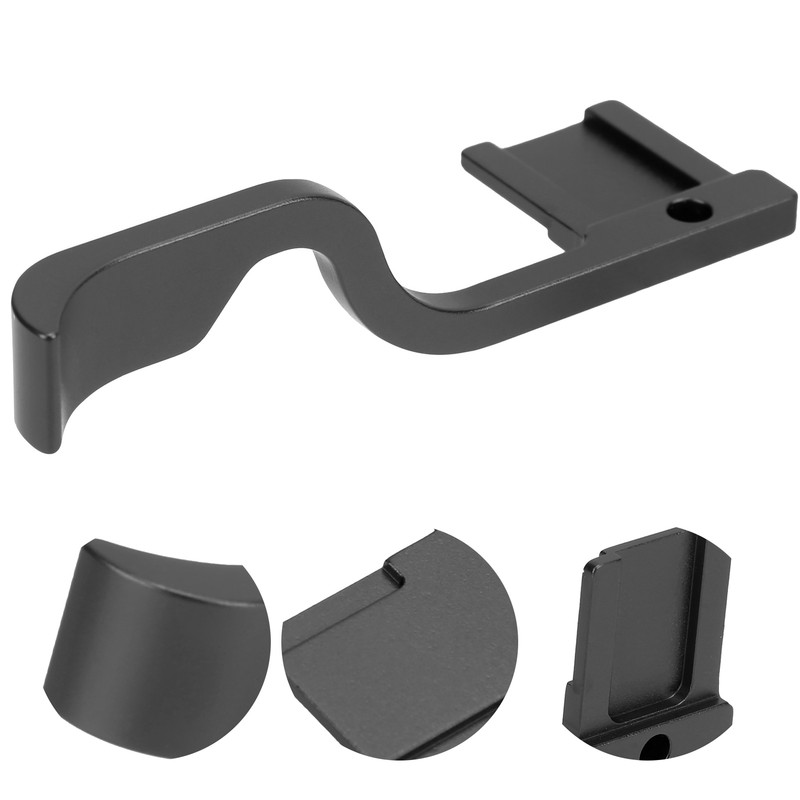 Aluminum Alloy Finger Hot Shoe Thumb Grip Handle Holder for