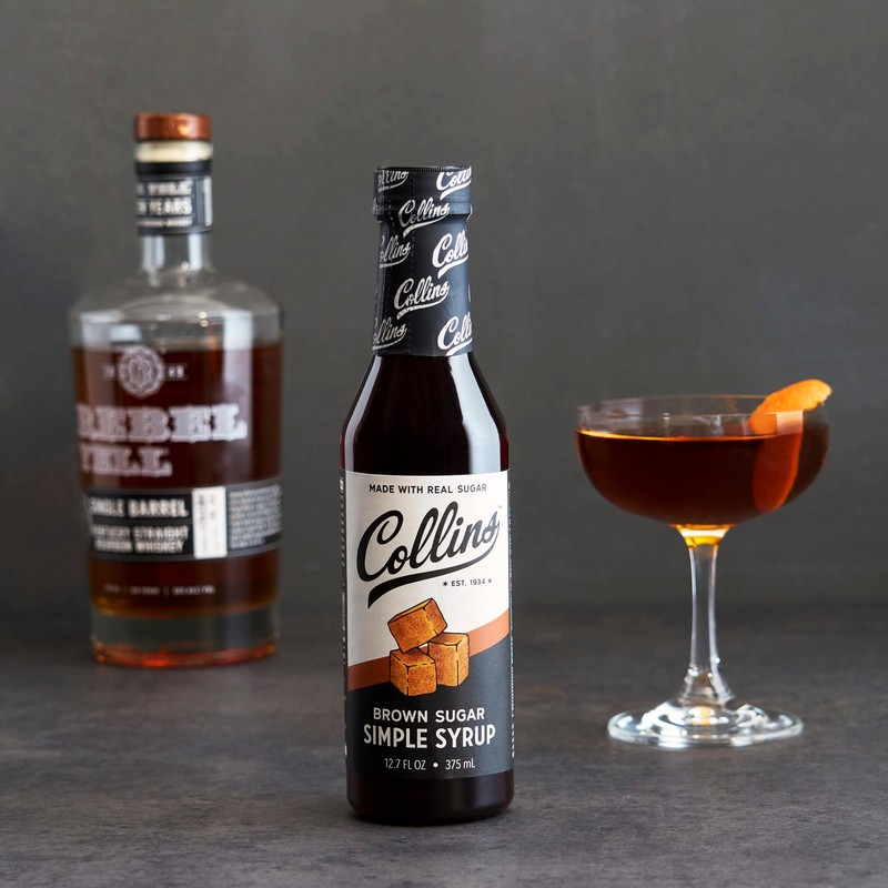 Collins Brown Sugar Simple Syrup - Real Brown Sugar Syrup