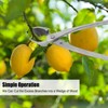 27.5cm Concave Cutter Chrome Alloy Concave Branch Cutter Comfortable Handle