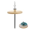 Portable Mosquito Coil Holder Multifunctional Magnetic Removable Oak Mosquito Coil