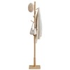 VASAGLE Solid Wood Coat Rack, Free Standing Hall Coat Tree
