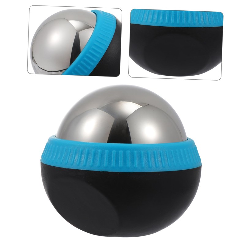 Healvian Stainless Steel Massage Ball Physio Ball for Deep Muscle