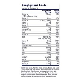 Multivitaminico Vitaminas Premium 160 Tabletas Mujer Eg V20