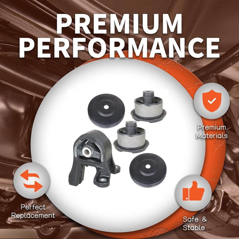 Rear Differential Arm Mounting Bushing Top Set Support Set Replacement