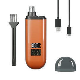 Adnyusi Nose Hair Trimmer for Men, Does Not Harm The Nasal Cavity，Nose Hair Trimmer, Effortless Trimming Portable Carrying Nose Hair Trimmer for Women, Rechargeable Ear and Nose Hair Trimmer