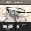 ROCKNIGHT Polarized Sunglasses Men UV Protection Mirrored Golf Sports Rimless