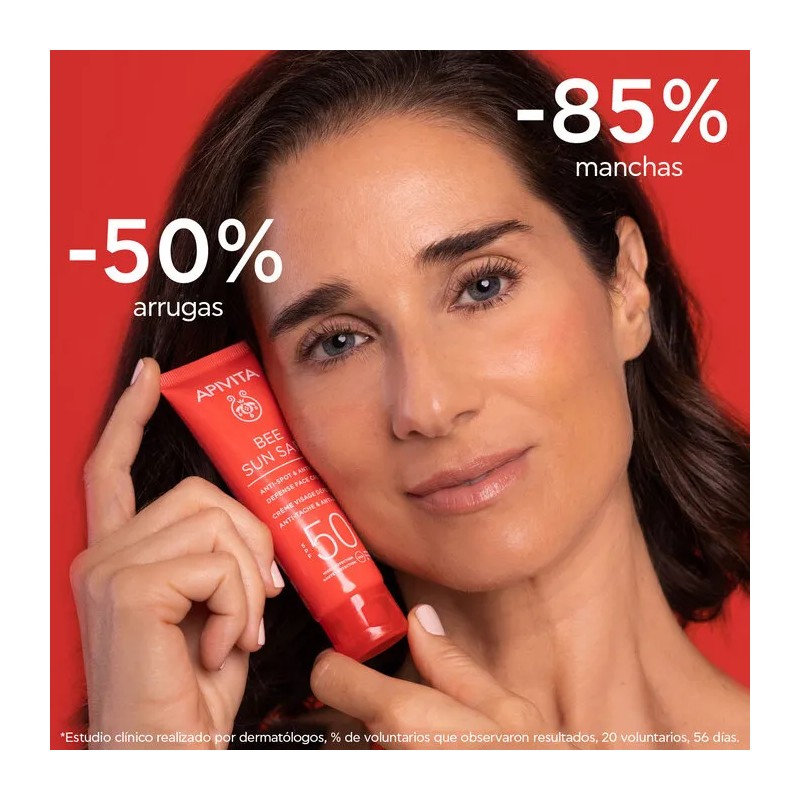Apivita Bee Sun Safe Crema Antiedad Y Antimanchas Spf50 50ml