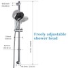 OFFO Shower Slide Bar Combo, Adjustable 33 in Slide Bar