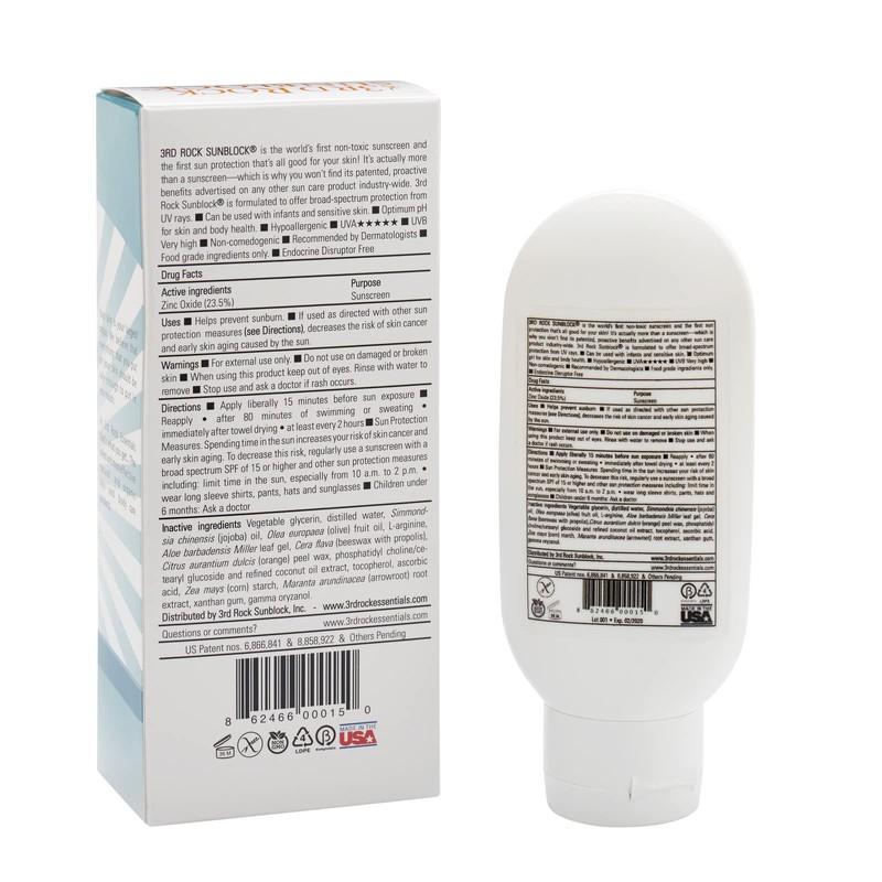 3rd Rock Essentials | Sunblock® SunScreen Lotion SPF 35+ |