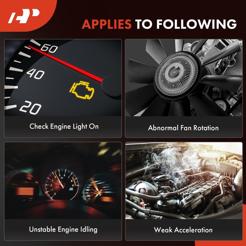A-Premium Engine Coolant Temperature Sensor [2 Blades] Compatible with International,