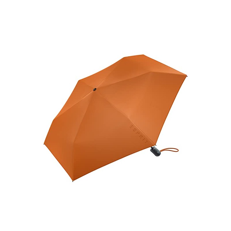 ESPRIT Easymatic Slimline Pocket Umbrella Open/Close Automatic FJ 2022, Burnt