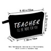 MoCaliduccious "Teacher I'll Be There Print Makeup Bag Teacher Month