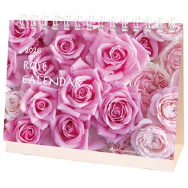 Active Corporation 2026 Tabletop Calendar Rose Calendar 26ACL-579, Starts January 2026