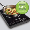 Hamilton Beach Portable Single Induction Cooktop Countertop Burner Hot Plate