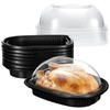 Hushee 20 Pack Large Rotisserie Chicken Roaster Container with Lids