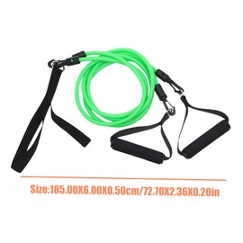 Mikinona Swim Resistance Training Belt Cord for Strength Training for Pool Workouts Suitable for Adults Durable Elastic Swim Band for Enhanced Performancegreen
