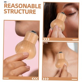 Ipetboom Creative Bulb Massage Roller 2pcs Mini Handheld Facial Massager for Skin Care Eye Care and Relaxation Portable Facial Tool for Women