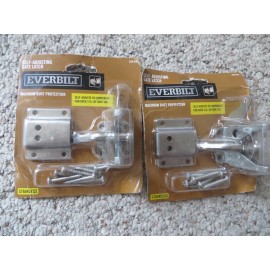 Everbilt 2 Everbilt Stainless Steel Self-Adjusting Gate Latches- Latch 259645