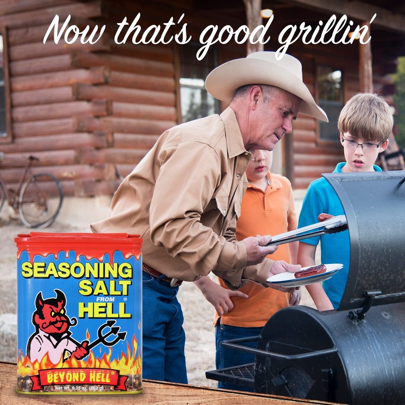 Seasoning SALT From Hell -9.25 oz (Seasoning Salt)