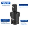 DAKCOS Impact Universal Joint Socket Set, 3 Piece Swivel Socket