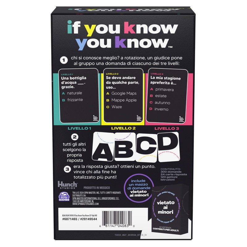 Spin Master Games Adult Game If You Know You Know