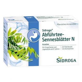 SIDROGA Laxation Tea Senna Leaves N Filter Bag 20 x 1.0 g