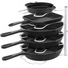 Deco Brothers Pan Organizer Rack for Kitchen Cabinet and Counter,
