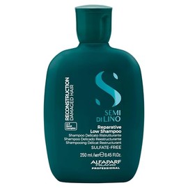 Alfaparf Milano Semi di Lino Reconstruction Reparative Shampoo and Mask Set - Sulfate Free Shampoo and Hair Mask for Damaged Hair - Repairs, Reconstru