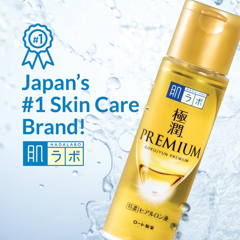 Hadalabo Gokujun Premium Hyaluronic Liquid, 6.1 fl oz (170 ml)