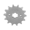 A ABSOPRO Motorcycle Front Motor Pinion 428 Chain 14T 17mm