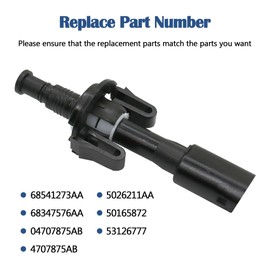 Under Hood Switch Compatible with Jeep for Chrysler for Dodge 2007-2020 Engine Hood Security Switch Replace # 5026211AA 68541273AA 50165872 53126777 68347576AA 04707875AB 4707875AB 05026211AA