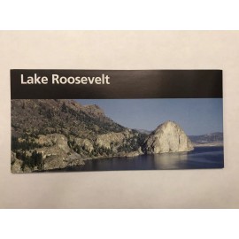 Lake Roosevelt National Recreation Area Park Unigrid Brochure Map NEWEST VERSION