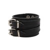 Ultra Gothic Buckle Leather Goth Steampunk Bracelet Emo Punk Cyber