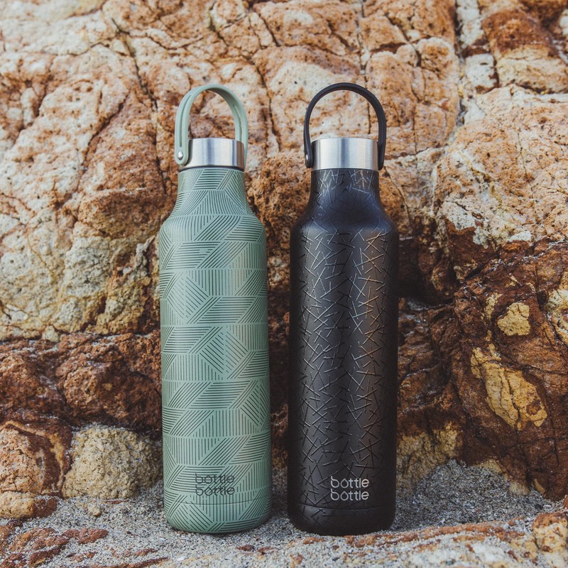 Bottle Bottle 600ml Insulated Water Bottle with Handle Hiking Drink
