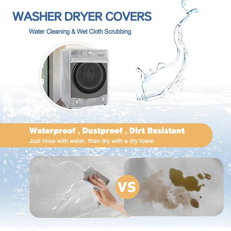 IndigoTempest9 Washer/Dryer Cover, Washer and Dryer Covers, Washine Machine Cover
