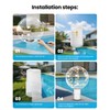 Powfloven 3 Pack Floating Pool Lights Solar Powered, 15" Inflatable