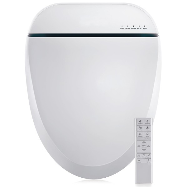 Aquonderful Bidet Toilet Seat, Smart Unlimited Warm Water, Electronic Heated