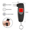 Fandcy Alcohol Breathalyzer, Portable Breath Tester with Accurate Digital LCD