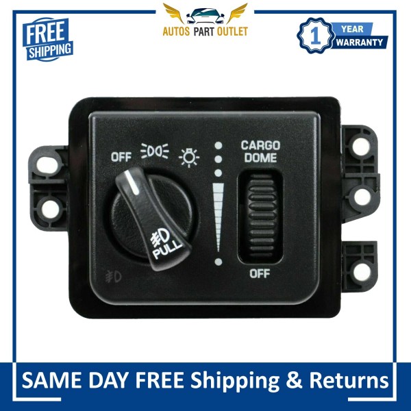 AUTOS PART OUTLET New Headlight Fog Light Switch For 2002-2005