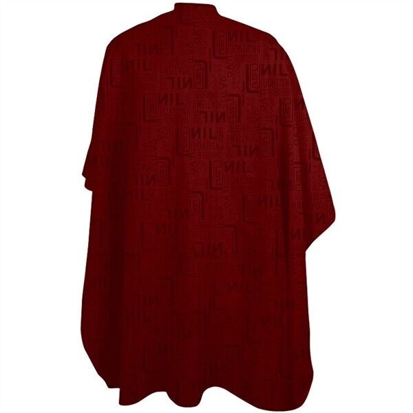 BARBER SALON BEAUTY SEWICOB VINCENT HAIR CUTTING STYLING CAPE HEAT STAMP RED
